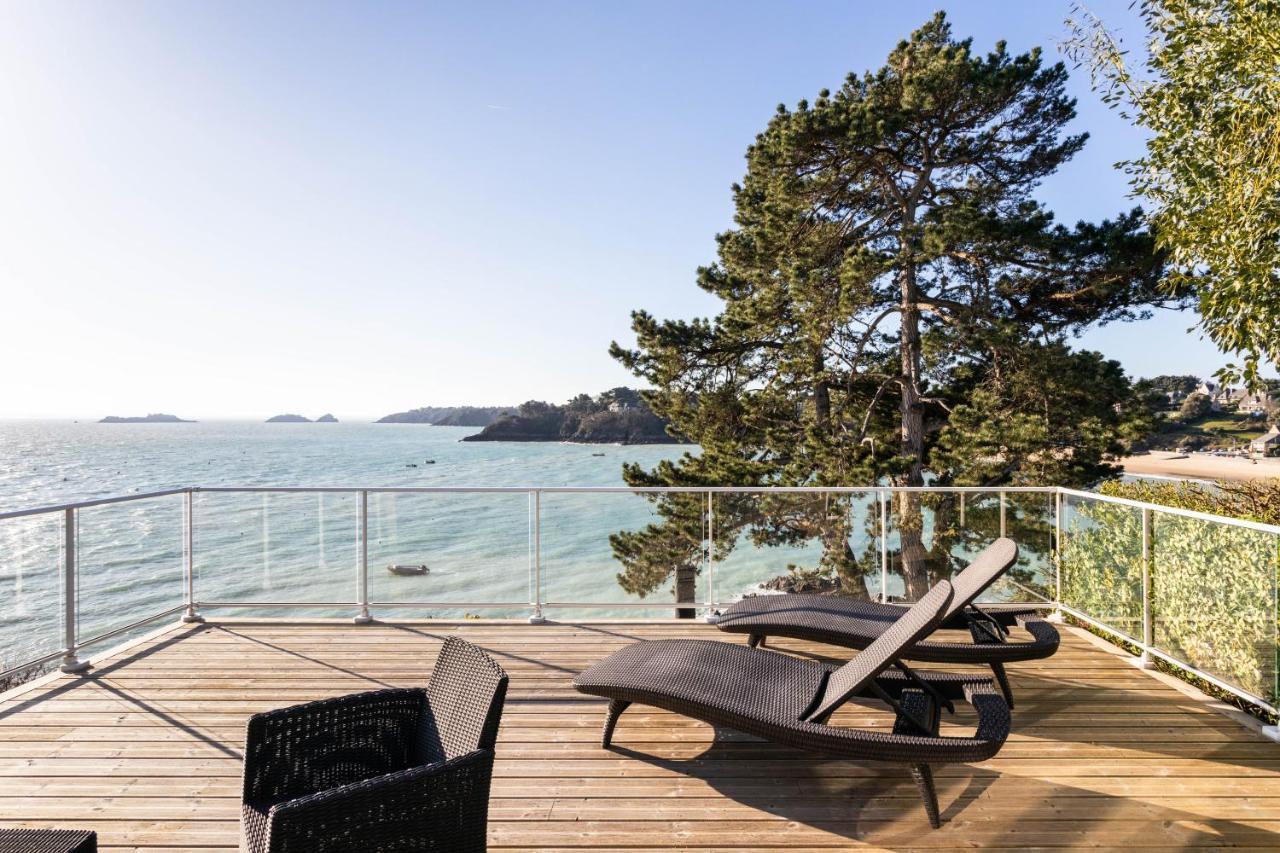 Jardin Sur L'Eau - Appt Vue Mer Cancale Dış mekan fotoğraf